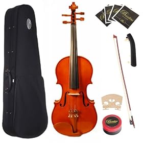 Barcelona 2 Series 1/4 Size Student Violin with Case and Accessories