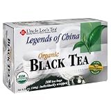 Uncle Lee's Tea Organic Black Tea, 100-Count Box (Pack of 4)