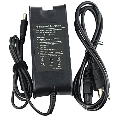 Exxact Parts Solutions®Dell 65W 19.5V 3.34A Laptop AC Adapter Power Supply Charger USA Power Cord for Dell Inspiron 1525 1526 6400 N4110 XPS L321X Exxact Parts Solutions®Dell 65W 19.5V 3.34A Laptop AC Adapter Power Supply Charger USA Power Cord for Dell Inspiron 1525 1526 6400 N4110 XPS L321X