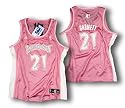 Minnesota Timberwolves Kevin Garnett NBA Pink Cady Womens Jersey