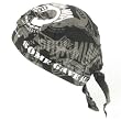 New POW MIA Pattern Sewn - Fitted Molded Bandana Bandanna, Biker Skull Hat Cap, Head Scarf