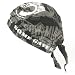 New POW MIA Pattern Sewn - Fitted Molded Bandana Bandanna, Biker Skull Hat Cap, Head Scarf