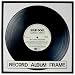 Classic Retro LP Record Album Frame - Black