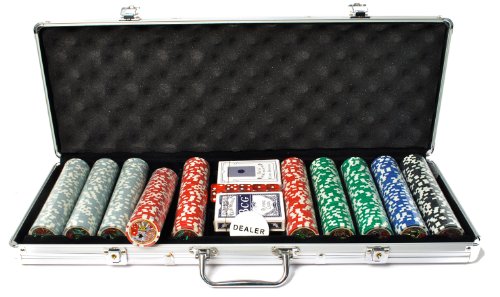Durchgeknallt -Top Media PM26244 - Pokerkoffer Alu 500 Chips 11.5 g Preisvergleich