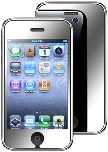 6pcs Mirror Screen Protector Cover for iPhone 3GS 3G S
