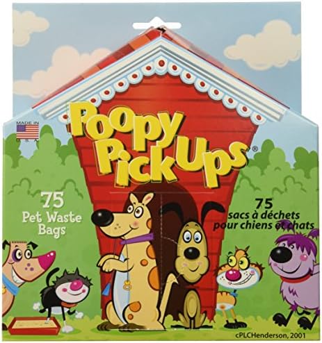 Poopy Pickups, 75 ct of High Quality, Gusset Bottom Bags
