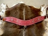 Pink Gator Roping Saddle Breast Collar