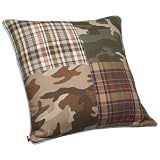 Tommy Hilfiger Winchester Patchwork Decorative Pillow