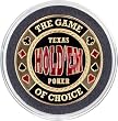 Hand painted card guard cover - Holdem Game of Choice