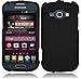 For Samsung Galaxy Ring M840 Rubberized Hard Cover Case Black Accessory