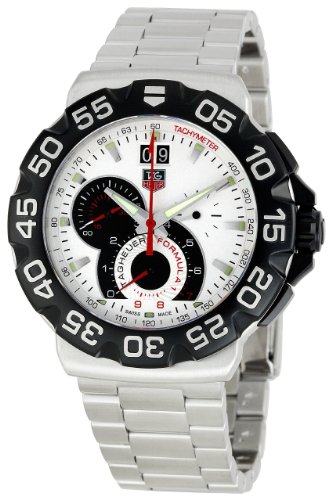 TAG Heuer Men's CAH1011BA0860 Formula One Silver Dial Watch