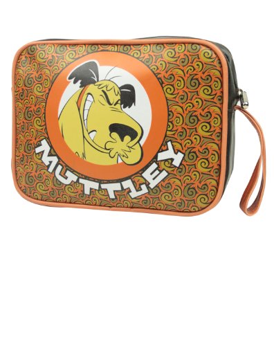 Official Wacky Races Muttley HEHEHE Black/Orange Wash Bag Official Wacky Races Muttley HEHEHE Black/Orange Wash Bag