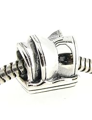 Queenberry Sterling Silver Australia Sydney Opera House Building Travel Bead For Pandora Troll Chamilia Biagi European Charm Bracelets