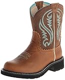 Ariat Women's Fatbaby Heritage Western Boot, Tan Rowdy/Tan, 6.5 M US