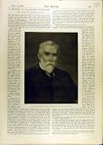 1896 PORTRAIT MASON-JACKSON PAINTING OLD PRINT