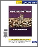 Mathematics for Elementary Teachers plus Activities Manual Package, Books a la Carte Edition (2nd Edition)