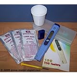 TDS Meter Test Set 139 with calibration solution