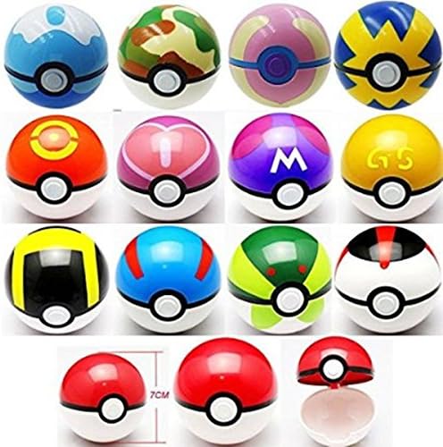 TaokaSupply 1PCS Pokémon Pokéball Pocket Monster Go Ultra Cosplay Poke BALL Toy