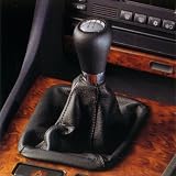 BMW Genuine Black Leather Shift Knob Aluminum New 3 5 7 Series Z3