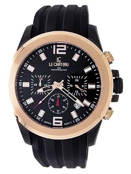 Le Chateau #5701-MPRG Men's Cautiva Multi Function Sports Watch