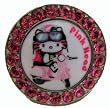 Tarina Tarantino Pink Head Moto Mod Crystal Framed Ring