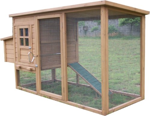 DXH011 Wooden Hen House Chicken Coop Nesting 
