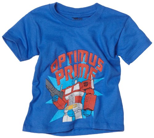  : Transformers Boys 2-7 Toddler Optimus Prime T-Shirt