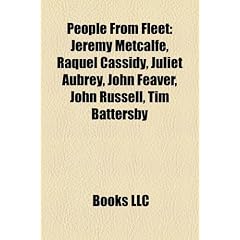 People from Fleet: Jeremy Metcalfe, Raquel Cassidy, Juliet Aubrey, John Feaver, John Russell, Tim Battersby