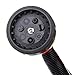 Garden Hose Nozzle Sprayer - Front Trigger - 7 Different Spray Settings - Heavy Duty Sprinklers High Pressure Washer Nozzle with Flow Control Setting Knob, Best Lawn Sprayer Car Washer (1Pc)