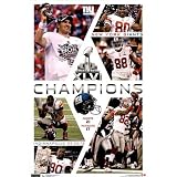(22x34) New York Giants Super Bowl XLVI Celebration Sports Poster