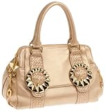 Betsey Johnson Golden Goddess Satchel