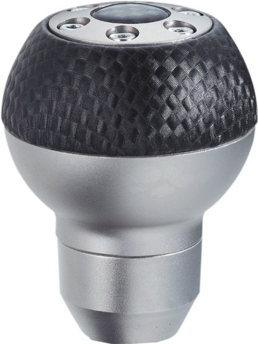 Pilot Automotive PM-120E Motorsport Nickel with Black Leather Manual Shift Knob