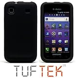 TUF TEK Matte Black Soft Silicone / Gel / Rubber Skin Cover Case for T-Mobi ....
