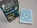 Modiano 100% Plastic Playing Cards Cristallo 4 PIP Jumbo Index (Dark Green)