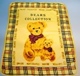 Super Soft Bears Collection Baby / Kids / Children Mink Blanket Throw