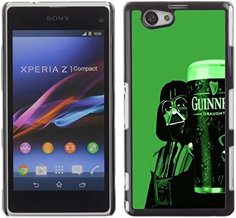 NUMO Slim Sleek Case Cover Armor Polycarbonate Aluminium / Darth Beer / Sony Xperia Z1 Compact