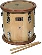Latin Percussion LP271-WD Wood Rim Tambora, Natural Wood Finish