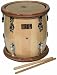 Latin Percussion LP271-WD Wood Rim Tambora, Natural Wood Finish