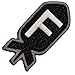 Die-Cut F-Bomb Patch - Black