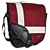 Brenthaven 3620 Switch MB Messenger Bag for 13.3-Inch MacBooks and 15.4-Inch MacBook Pros (Red/Black)