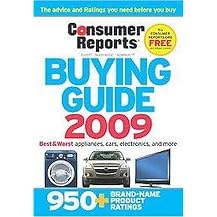 Consumer Reports The Buying Guide 2009 (Consumer Reports Buying Guide) (Paperback)