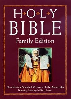 The Holy Bible (NRSV with Apocrypha, Family Edition)