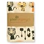 Pixel Organics Organic Crib Fitted Sheet in "Lions, Tigers and Kitties . . . Oh My"