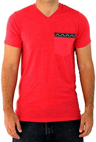 Color Latino Men's V-Neck - Aztec
