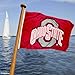 College Flags & Banners Co. Ohio State Golf Cart and Boat Flag
