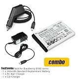 (3 Kit) Blackberry 8700c g 8703e Battery+Car+Home Charger