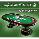 Gro&szlig;er Pokertisch Vegas SE,Poker Tisch f&uuml;r 10 Spieler