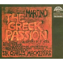 Martinu: The Greek Passion