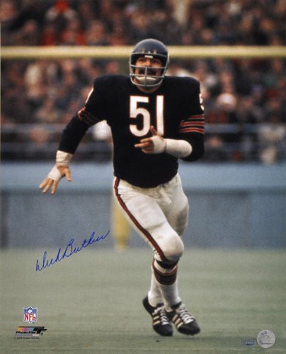 Dick Butkus Chicago Bears Action 16x20 Autographed Photo