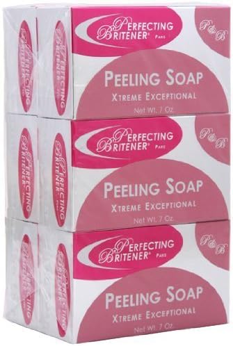 Perfecting Britener Peeling Soap 7oz X 6pcs by Perfecting Britener